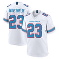 Tocy T.Titans #23 Kevin Winston Jr. Player White 2026 Game Home Stitched Jerseys