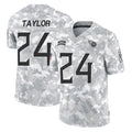 Tocy T.Titans #24 Alontae Taylor Player Arctic Camo Limited Salute to Service Home Game Stitched Jerseys