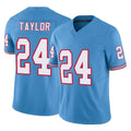 Tocy T.Titans #24 Alontae Taylor Player Light Blue Limited Vapor F.U.S.E. Home Game Stitched Jerseys