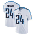 Tocy T.Titans #24 Alontae Taylor Player White Limited Vapor Untouchable Home Game Stitched Jerseys