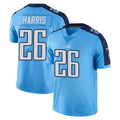 Tocy T.Titans #26 Marcus Harris Player Light Blue Limited Color Rush Home Game Stitched Jerseys
