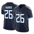 Tocy T.Titans #26 Marcus Harris Player Navy Limited Vapor F.U.S.E. Home Game Stitched Jerseys