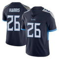Tocy T.Titans #26 Marcus Harris Player Navy Limited Vapor Untouchable Home Game Stitched Jerseys