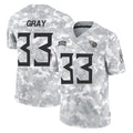 Tocy T.Titans #33 Cedric Gray Player Arctic Camo Limited Salute to Service Home Game Stitched Jerseys