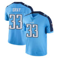 Tocy T.Titans #33 Cedric Gray Player Light Blue Limited Color Rush Home Game Stitched Jerseys