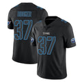 Tocy T.Titans #37 Amani Hooker Player Black Impact Limited Home Game Stitched Jerseys