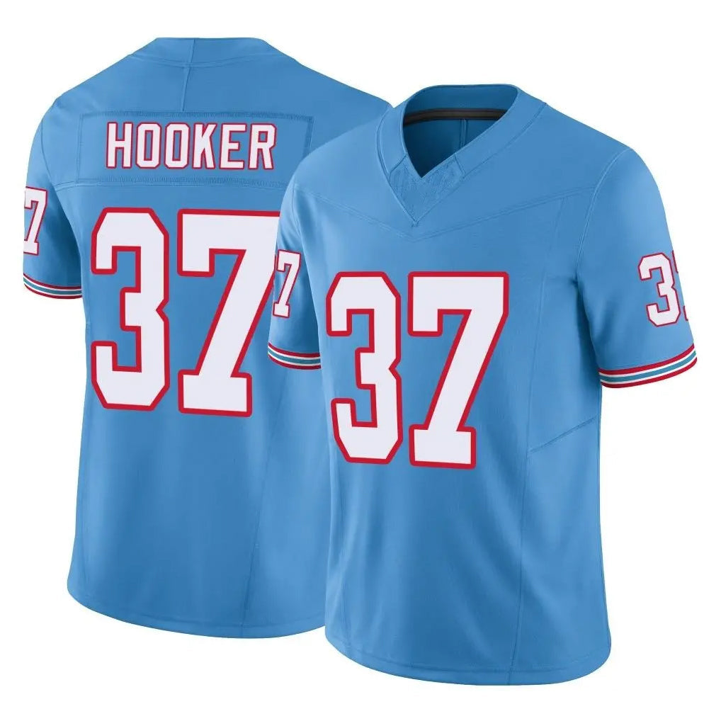 Tocy T.Titans #37 Amani Hooker Player Light Blue Limited Vapor F.U.S.E. Home Game Stitched Jerseys