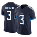 Tocy T.Titans #3 Tommy Townsend Player Navy Limited Vapor F.U.S.E. Home Game Stitched Jerseys