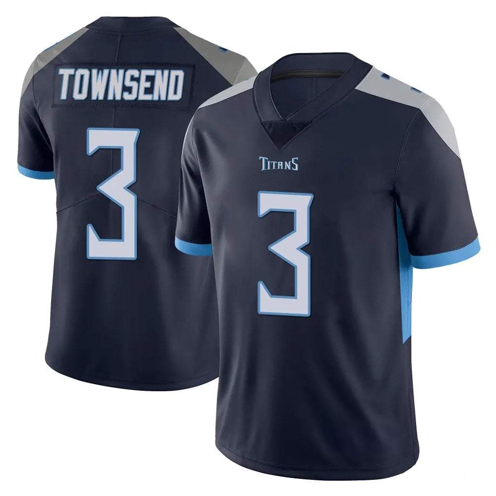 Tocy T.Titans #3 Tommy Townsend Player Navy Limited Vapor Untouchable Home Game Stitched Jerseys