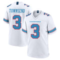 Tocy T.Titans #3 Tommy Townsend Player White 2026 Game Home Stitched Jerseys