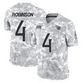 Tocy T.Titans #4 Wan'Dale Robinson Player Arctic Camo Limited Salute to Service Home Game Stitched Jerseys