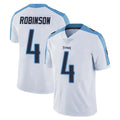 Tocy T.Titans #4 Wan'Dale Robinson Player White Limited Vapor Untouchable Home Game Stitched Jerseys