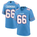 Tocy T.Titans #66 Fernando Carmona Jr. Player Light Blue 2026 Game Home Stitched Jerseys