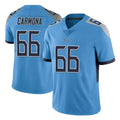 Tocy T.Titans #66 Fernando Carmona Jr. Player Light Blue Limited Vapor Untouchable Home Game Stitched Jerseys