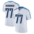 Tocy T.Titans #77 Peter Skoronski Player White Limited Vapor Untouchable Home Game Stitched Jerseys