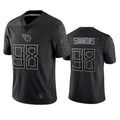 tocy T.Titans #98 Jeffery Simmons Player Black RFLCTV Limited Stitched Jerseys