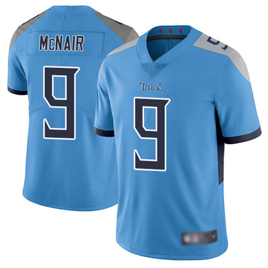 tocy T.Titans #9 Steve McNair Player Light Blue Vapor Limited Stitched Jerseys