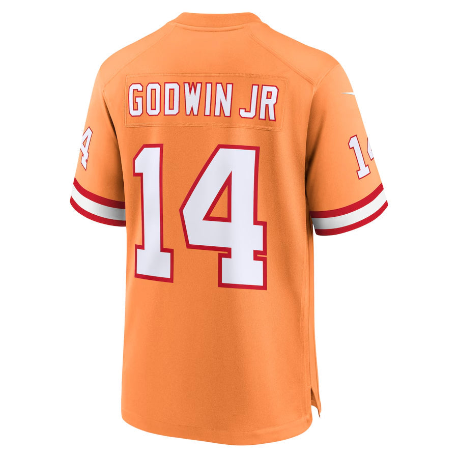 tocy TB.Buccaneers #14 Chris Godwin Jr. Player Orange Game Stitched Jerseys