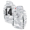 tocy TB.Buccaneers #14 Chris Godwin Jr. Player Salute to Service Hoodies Stitched Jerseys