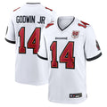 tocy TB.Buccaneers #14 Chris Godwin Jr. Player White 50th Anniversary Game Stitched Jerseys