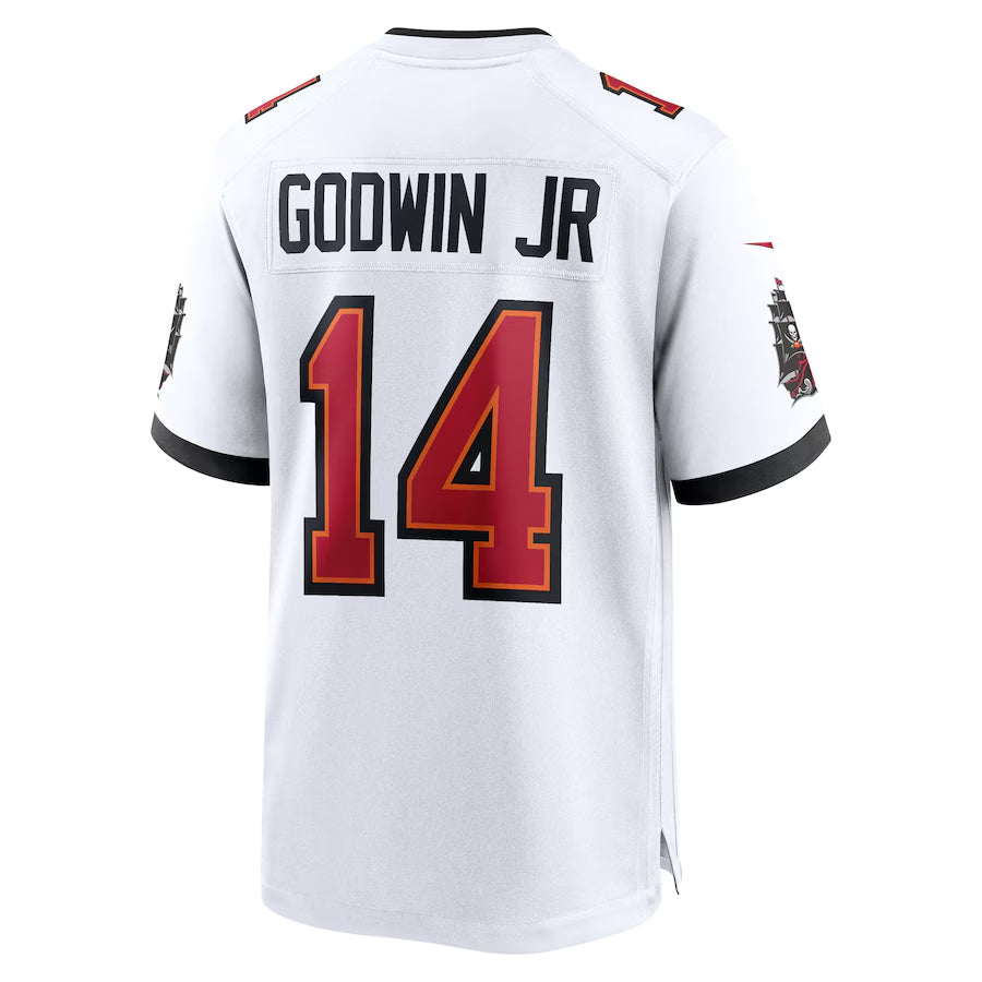 tocy TB.Buccaneers #14 Chris Godwin Jr. Player White Game Home Stitched Jerseys