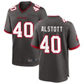 tocy TB.Buccaneers #40 Mike Alstott Player Pewter Game Stitched Jerseys