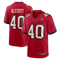 tocy TB.Buccaneers #40 Mike Alstott Player Red 50th Anniversary GameStitched Jerseys