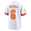 tocy TB.Buccaneers #6 Baker Mayfield Player White Home Game Stitched Jerseys