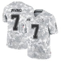 tocy TB.Buccaneers #7 Bucky Irving Player Limited Arctic Camo Stitched Jerseys