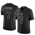 tocy TB.Buccaneers #7 Bucky Irving Player Limited Black Reflective Stitched Jerseys