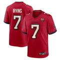 tocy TB.Buccaneers #7 Bucky Irving Player Red 50th Anniversary Game Stitched Jerseys