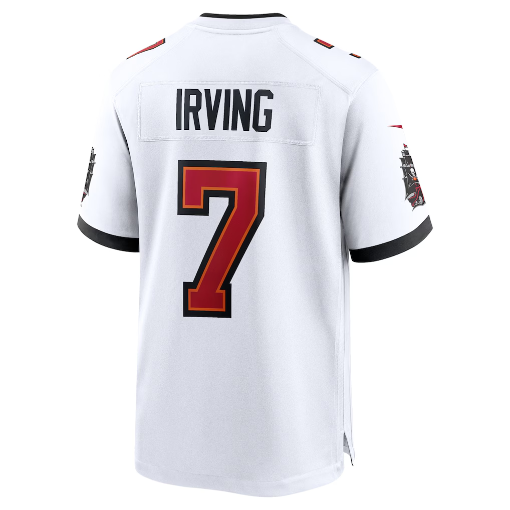 tocy TB.Buccaneers #7 Bucky Irving White Game Stitched Jerseys
