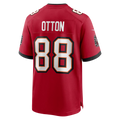 tocy TB.Buccaneers #88 Cade Otton Red Game Player Stitched Jerseys