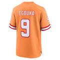 tocy TB.Buccaneers #9 Emeka Egbuka Player Orange Home Game Stitched Jerseys