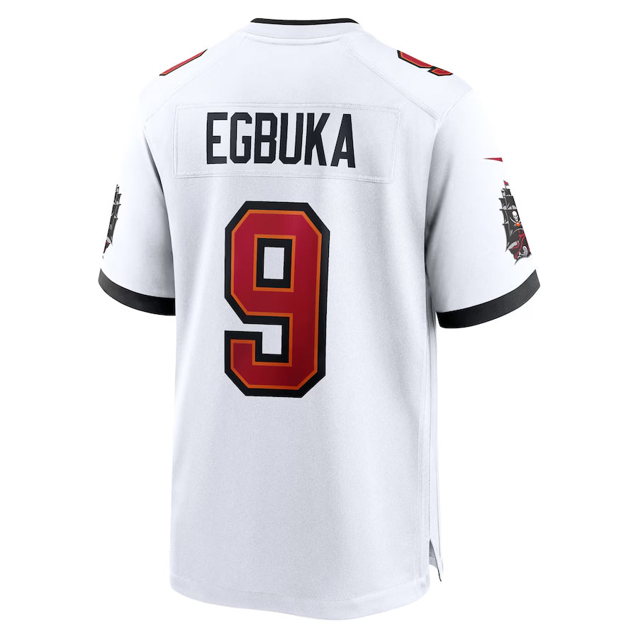 tocy TB.Buccaneers #9 Emeka Egbuka Player White Game Stitched Jerseys