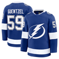 Tocy TB.Lightning #59 Jake Guentzel Blue Home Premium Jerseys