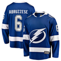 Tocy TB.Lightning #6 Nick Abruzzese Blue Home Breakaway Jerseys
