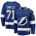 Tocy TB.Lightning #71 Anthony Cirelli Blue Home Breakaway Player Jerseys