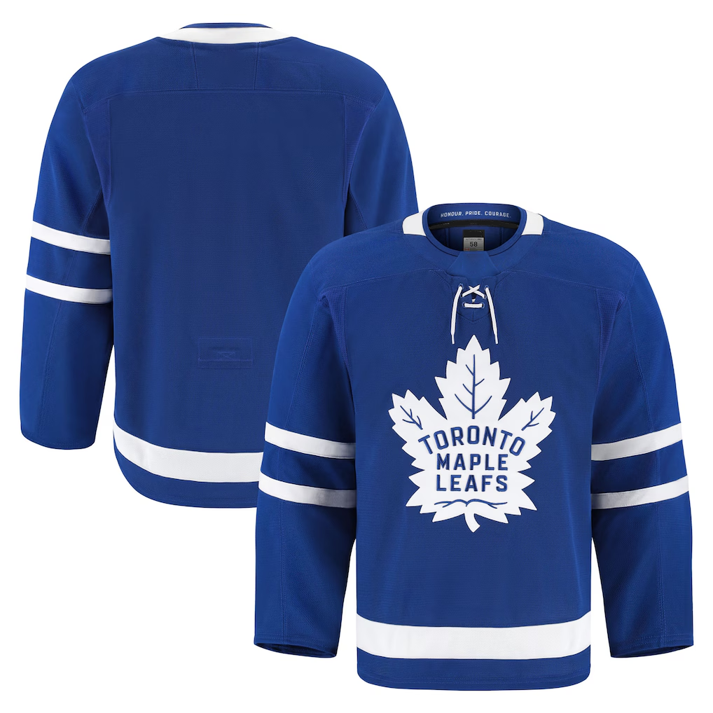 Tocy T.Maple Leafs Blue Home Authentic Pro Jerseys
