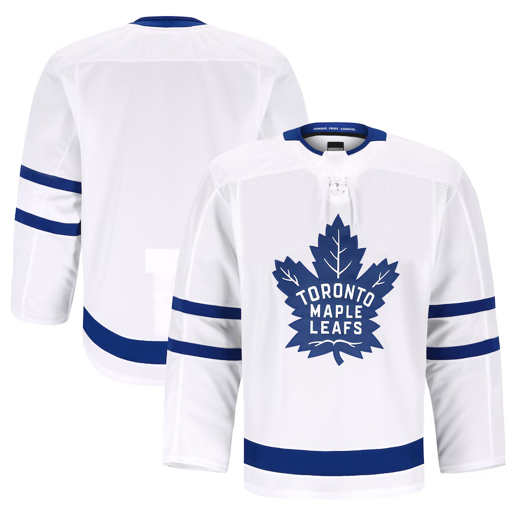 Tocy T.Maple Leafs White Away Authentic Pro Jerseys