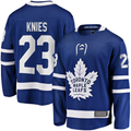 Tocy T.Maple Leafs #23 Matthew Knies Blue Home Premier Breakaway Player Jerseys