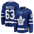Tocy T.Maple Leafs #63 Matias Maccelli Blue Home Breakaway Jerseys