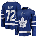Tocy T.Maple Leafs #72 Travis Boyd Blue Home Breakaway Jerseys