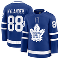 Tocy T.Maple Leafs #88 William Nylander Blue Home Premium Jerseys