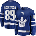 Tocy T.Maple Leafs #89 Nicholas Robertson Blue Home Premier Breakaway Player Jerseys