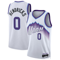tocy U.Jazz #0 Taylor Hendricks White Swingman Jerseys - Association Edition
