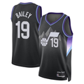 tocy U.Jazz #19 Ace Bailey Black Swingman Player Jerseys - Statement Edition