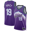 tocy U.Jazz #19 Ace Bailey Purple Swingman Jerseys - Icon Edition