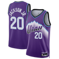 tocy U.Jazz #20 Jaren Jackson Jr. Purple Swingman Jerseys- Icon Edition