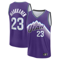 tocy U.Jazz #23 Lauri Markkanen Fanatics Purple Fast Break Replica Jerseys - Icon Edition
